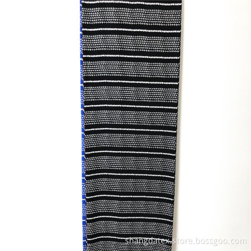 Color Background White Stripe Rayon 30S 120Gsm Printed